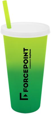 Custom Stadium Cups: Mood 26 oz Tumbler With Lid And Straw