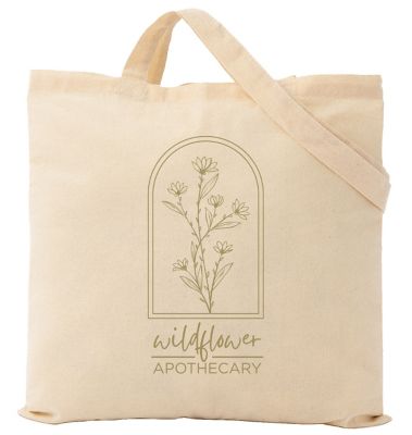 Health & Wellness: Budget Cotton Tote 5 oz