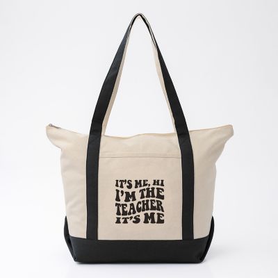 Promotional Bags: Saratoga Zippered Cotton Boat Bag