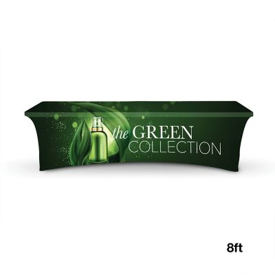 Eco Friendly Promotional Products: Displaysplash 8' rPET Stretch Open Back Table