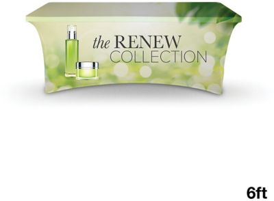 Eco Friendly Promotional Products: Displaysplash 6' rPET Stretch Table Cover