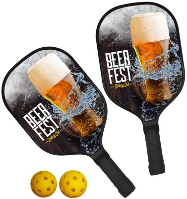 Fun & Games: Smasher Pickleball Set Black