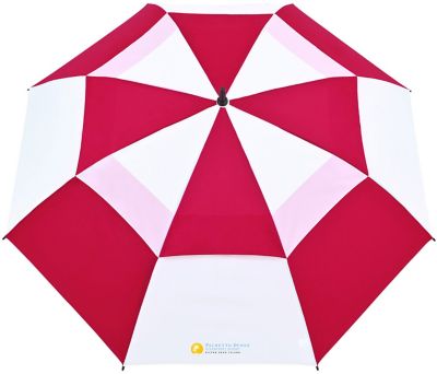 Elements 60" Recycled Double Canopy Golf Umbrella