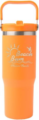 Custom Drinkware: Saratoga Swing Handle Brite Tumbler 30 oz
