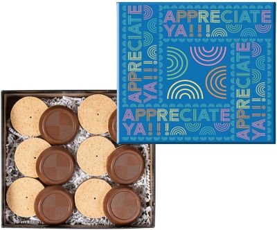 Teacher Appreciation Day Gifts: 12 Piece Truffle Cookie Gift Box