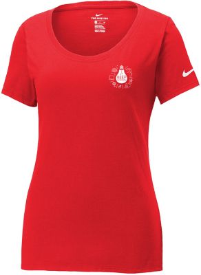 Custom Nike® Apparel: Nike Women's Dri-Fit Cotton/Poly Scoop Neck Tee