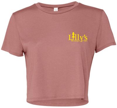 Custom Bella + Canvas Apparel: Bella + Canvas Ladies' Flowy Cropped T-Shirt