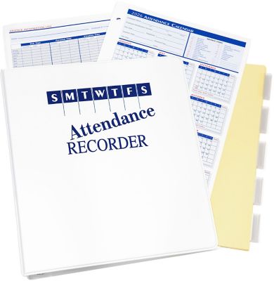 Attendance Forms: 2026 Attendance Calendar Start Kit