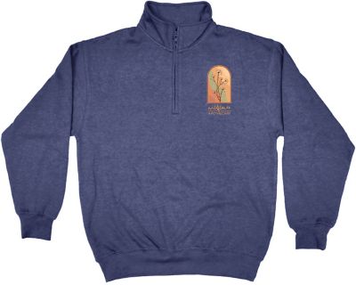 Custom Sweatshirts: Full Color Unisex 1/4 Zip Fleece Pullover