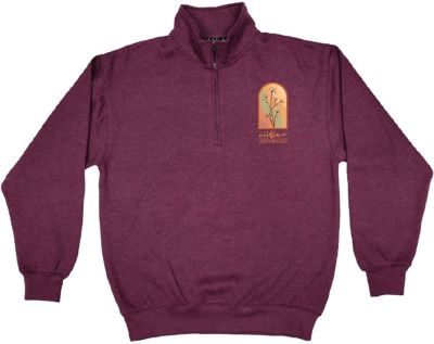 Travel & Destination: Full Color Unisex 1/4 Zip Fleece Pullover
