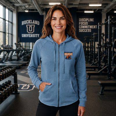 TAP Sweatshirts: Coconut Creek Soft Full Zip Hoodie-Full Color DTF