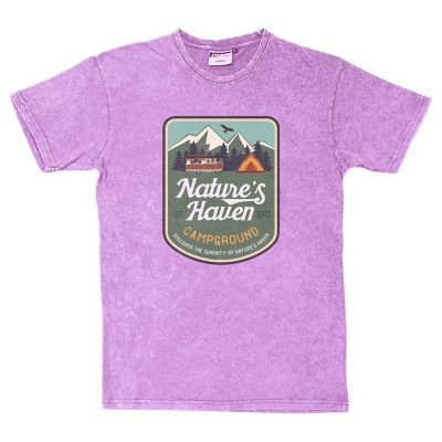 Travel & Destination: Full Color Unisex Acid Washed T-Shirt