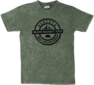 Screen Printed T-Shirts: Unisex Acid Washed T-Shirt