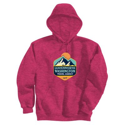 Travel & Destination: Full Color Unisex Vintage Heather Hoodie