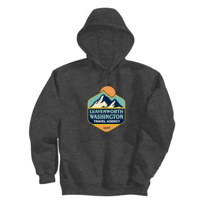 Travel & Destination: Full Color Unisex Vintage Heather Hoodie