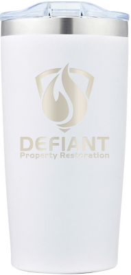 Custom Drinkware: Laser Engraved Adventure Travel Tumbler 20 oz