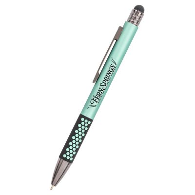 Custom Gel Ink Pens: Honeycomb Accent Gel Glide Pen