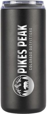 Personalized Stainless Steel Water Bottles: Laser Engraved Saratoga Slim Tumbler 20 oz