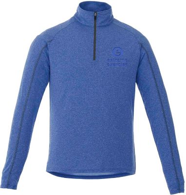 New Products: Mens Taza Performance Knit Qtr Zip W/Thumb Holes