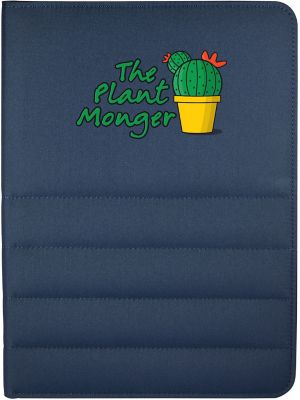 Custom Office Supplies: Puffer Zippered Padfolio With Fsc® Recycled Paper