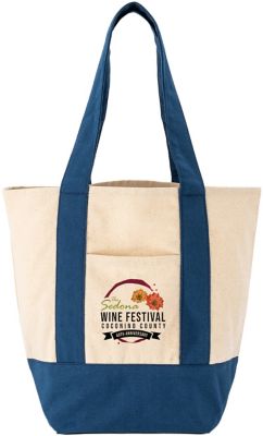 Custom Full Color Bags: Full Color Saratoga Mini Cotton Canvas Tote