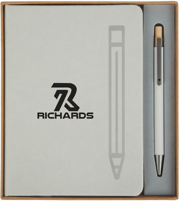 Branded Notebooks & Journals: Manhattan Gift Set W/Magnetic Journal & Pen