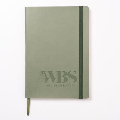 Branded Notebooks & Journals: Saratoga Exec Soft Cover Journal - Debossed
