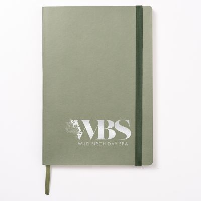 Branded Notebooks & Journals: Saratoga Exec Soft Cover Journal - Hot Stamped