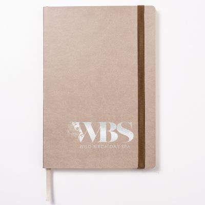 Branded Notebooks & Journals: Saratoga Exec Soft Cover Journal - Hot Stamped
