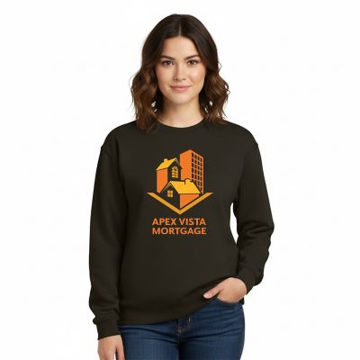 Bank Promotional Items: Gildan Crewneck Sweatshirt Full Color DTF