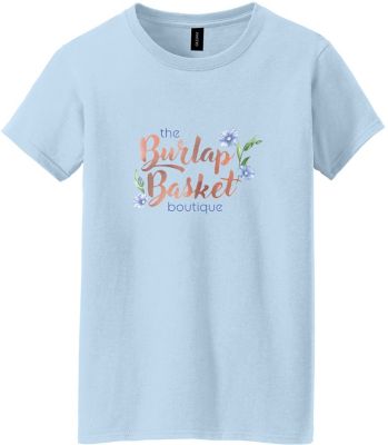 Gildan Custom Shirts: Women's Gildan T-Shirt Full Color DTF
