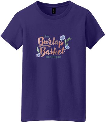 Promotional Apparel & Clothing: Women's Gildan T-Shirt Full Color DTG