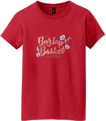 Promotional Apparel & Clothing: Women's Gildan T-Shirt Full Color DTG