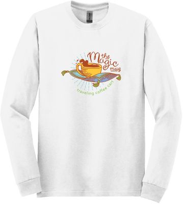 Promotional Apparel & Clothing: Gildan Cotton Long Sleeve T-Shirt Full Color DTG