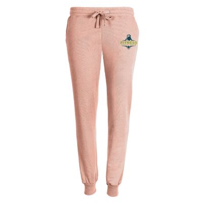 Breast Cancer Awareness: Women's Soft Fitted Sweatpants - Embroidery
