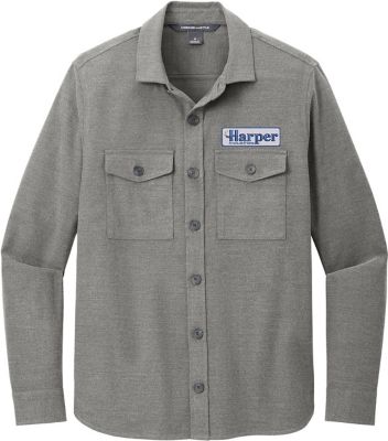 Mercer+Mettle: Mercer+Mettle Long Sleeve Twill Overshirt