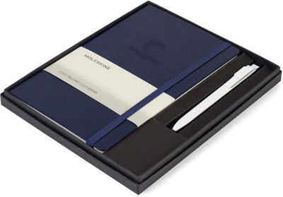 Journals & Notebooks: Moleskine® Lg Ntbk And Go Pen Gift Set