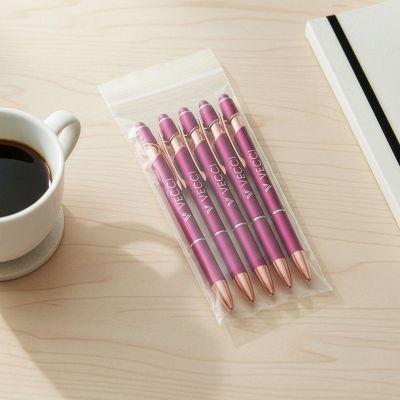 Custom Stylus Pens: 5 Pk Ultima Rose Gold Accent Stylus