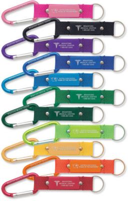 150 Custom Logo Badge Holders & Badge Reels Badge Reel Keychain w/ Carabiner Bulk Imprinted Promotional Products Keychains by Amsterdam Printing