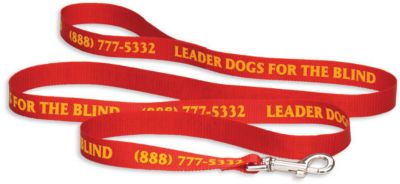 pet leash with logo