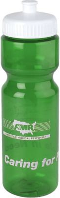 Sporting Promotional Items: Translucent Bike Bottle 28 oz