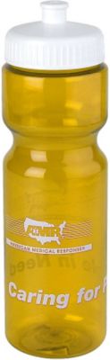 Custom Drinkware: Translucent Bike Bottle 28 oz