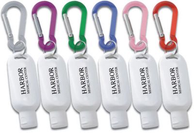 Giveaways: Spf30 Sunblock W/Carabiner