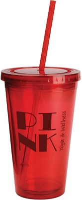 Personalized Travel Mugs & Tumblers: Sunsplash Tumbler Double Wall 16 oz