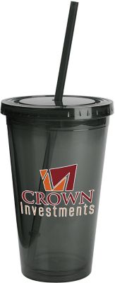 Plastic Tumblers: Sunsplash Tumbler Double Wall 16 oz