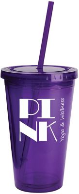 Personalized Plastic & Acrylic Tumblers: Sunsplash Tumbler Double Wall 16 oz