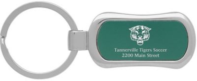 Custom Keychains: Avner Curve Keychain