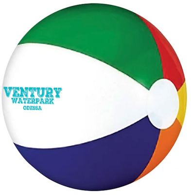Summer Promotional Items: Six Color Beach Ball 6 Inch