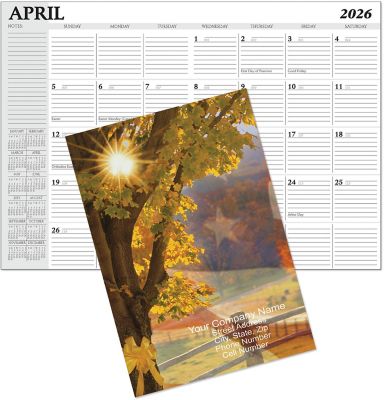 Planners: Custom Full Color Desk Planner Vinyl Cover 7 x 10
