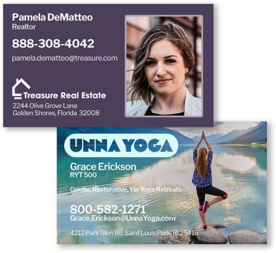 Custom Office Supplies: Full Color Magnet Business Card 3.5X2"